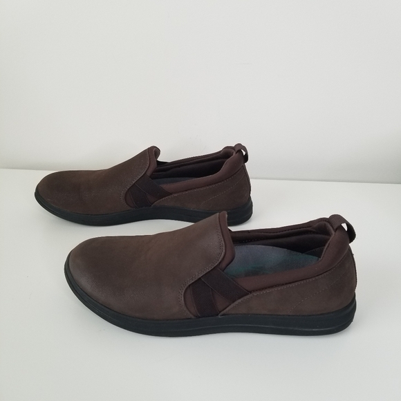 Clarks Breeze Bali Brown Slip On Loafers Size 7 Comfort - Picture 5 of 10